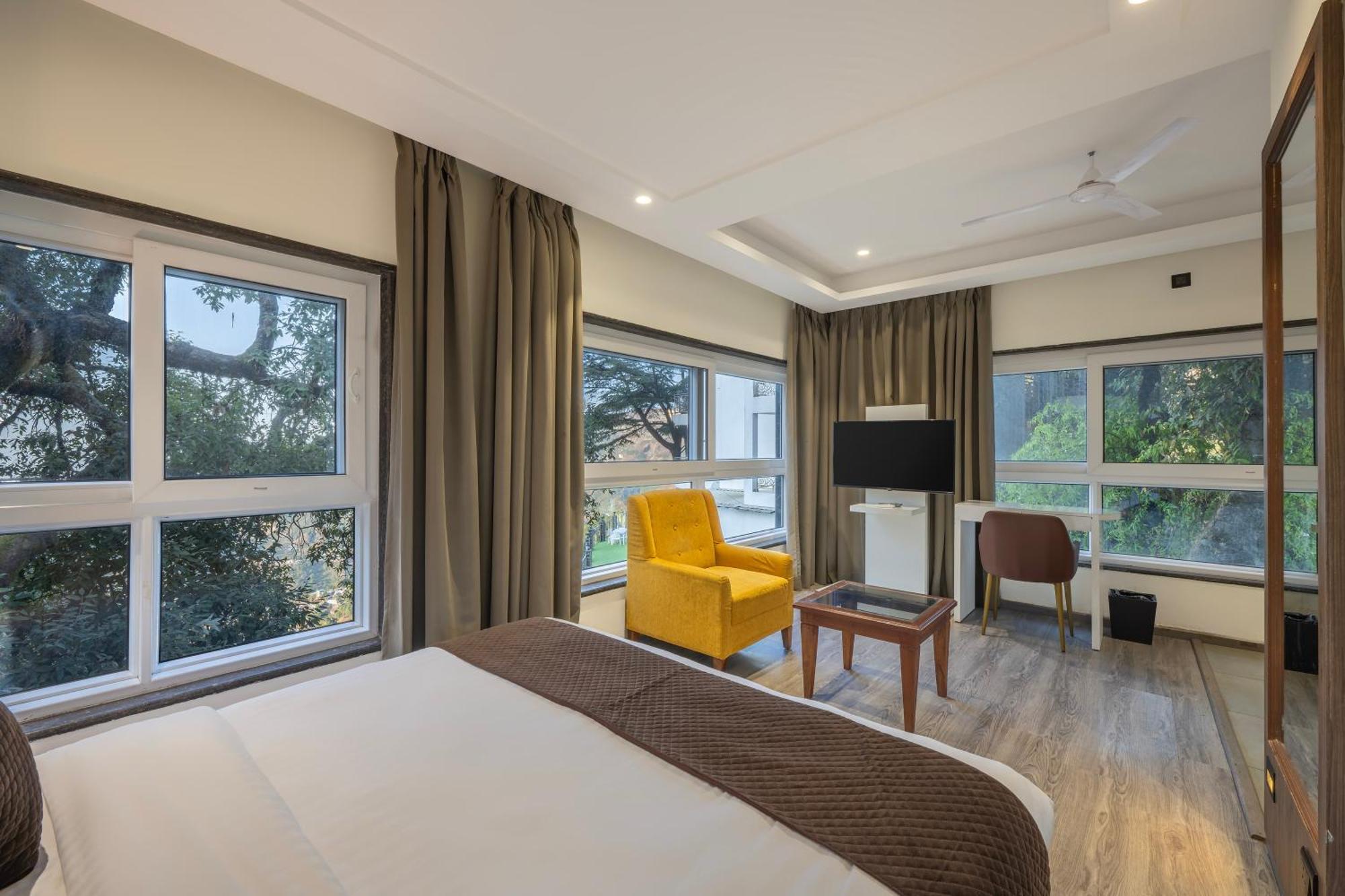 Echor Baris Resort Mussoorie Exteriör bild