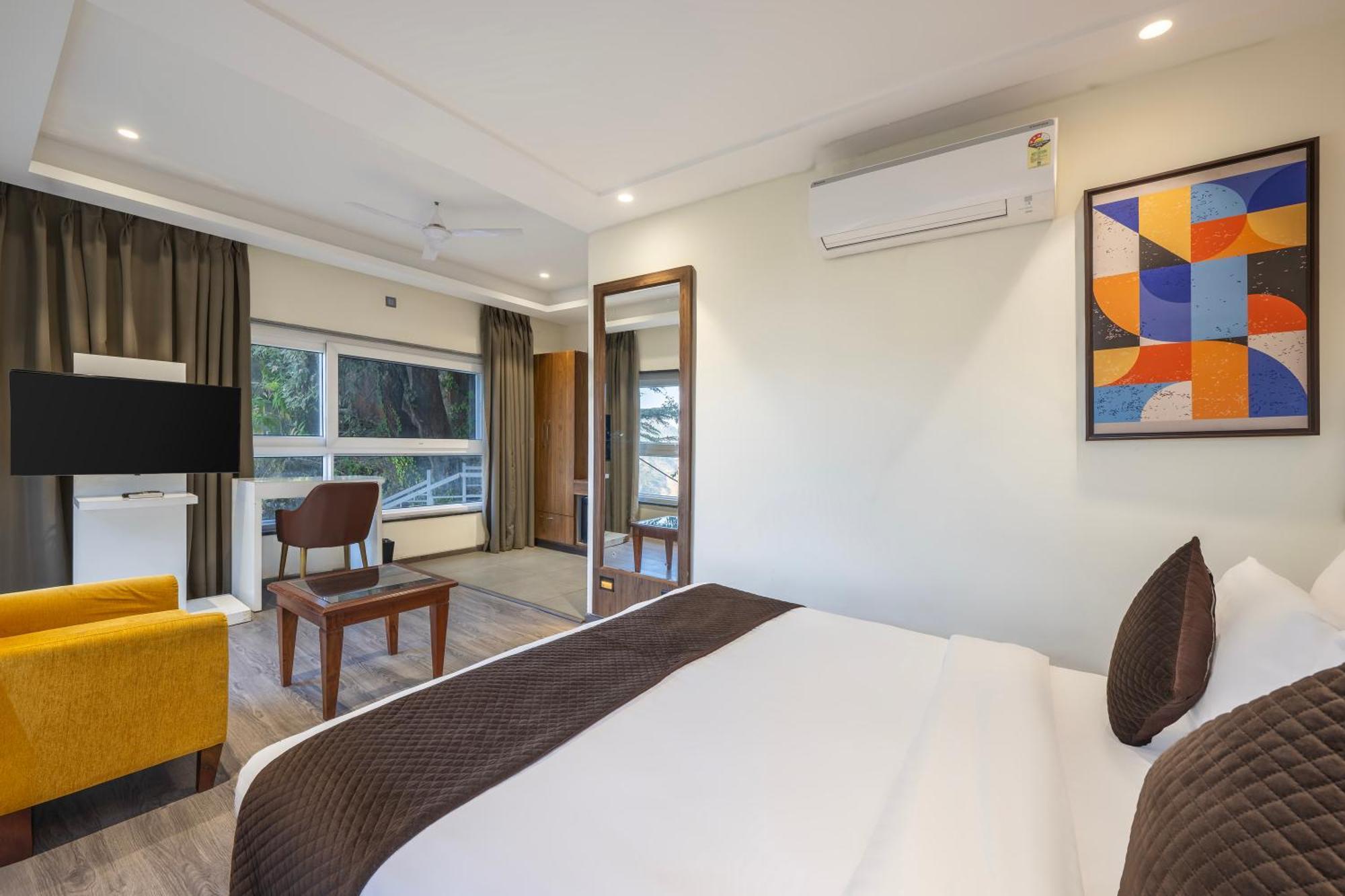 Echor Baris Resort Mussoorie Exteriör bild