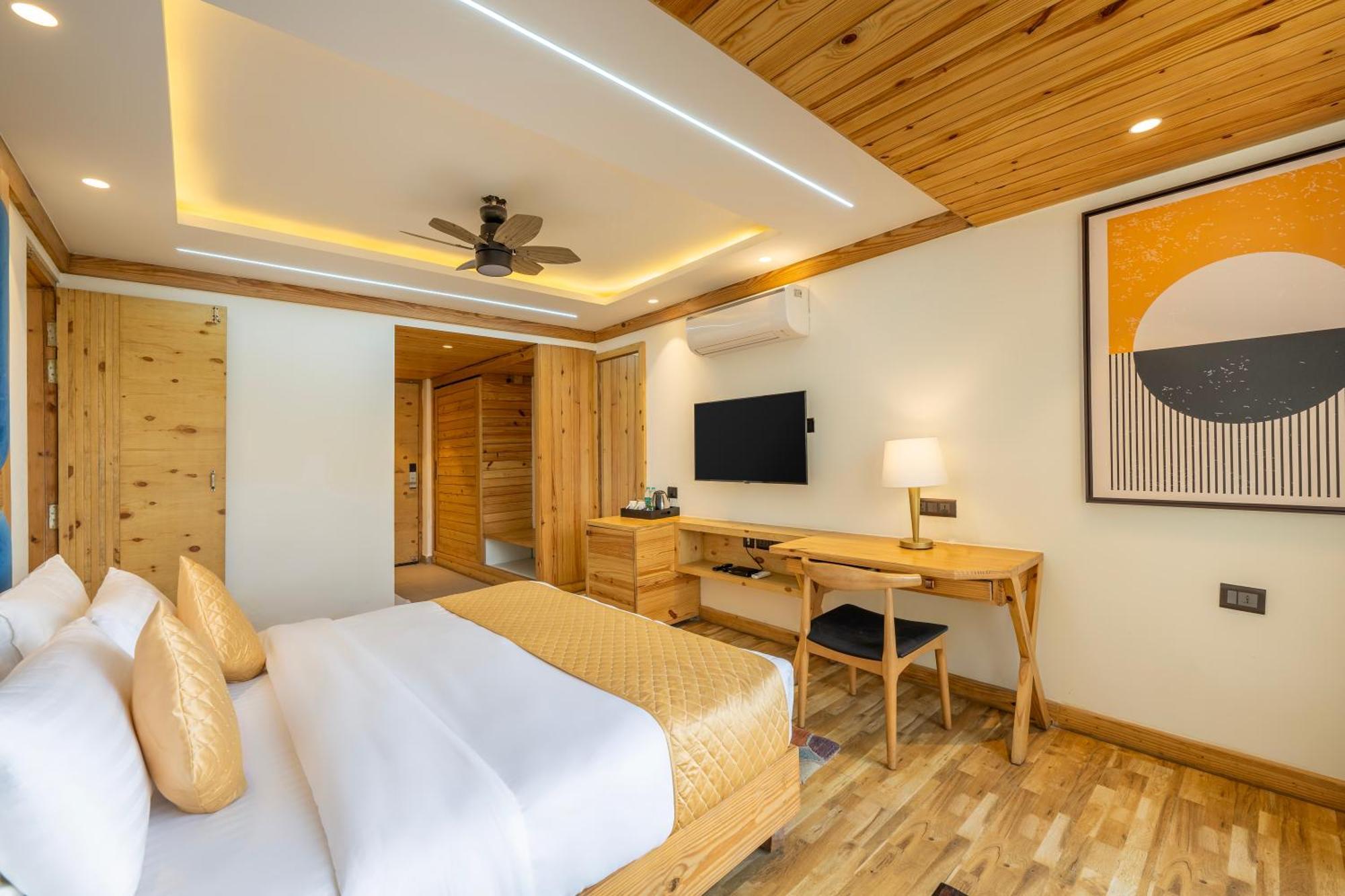Echor Baris Resort Mussoorie Exteriör bild