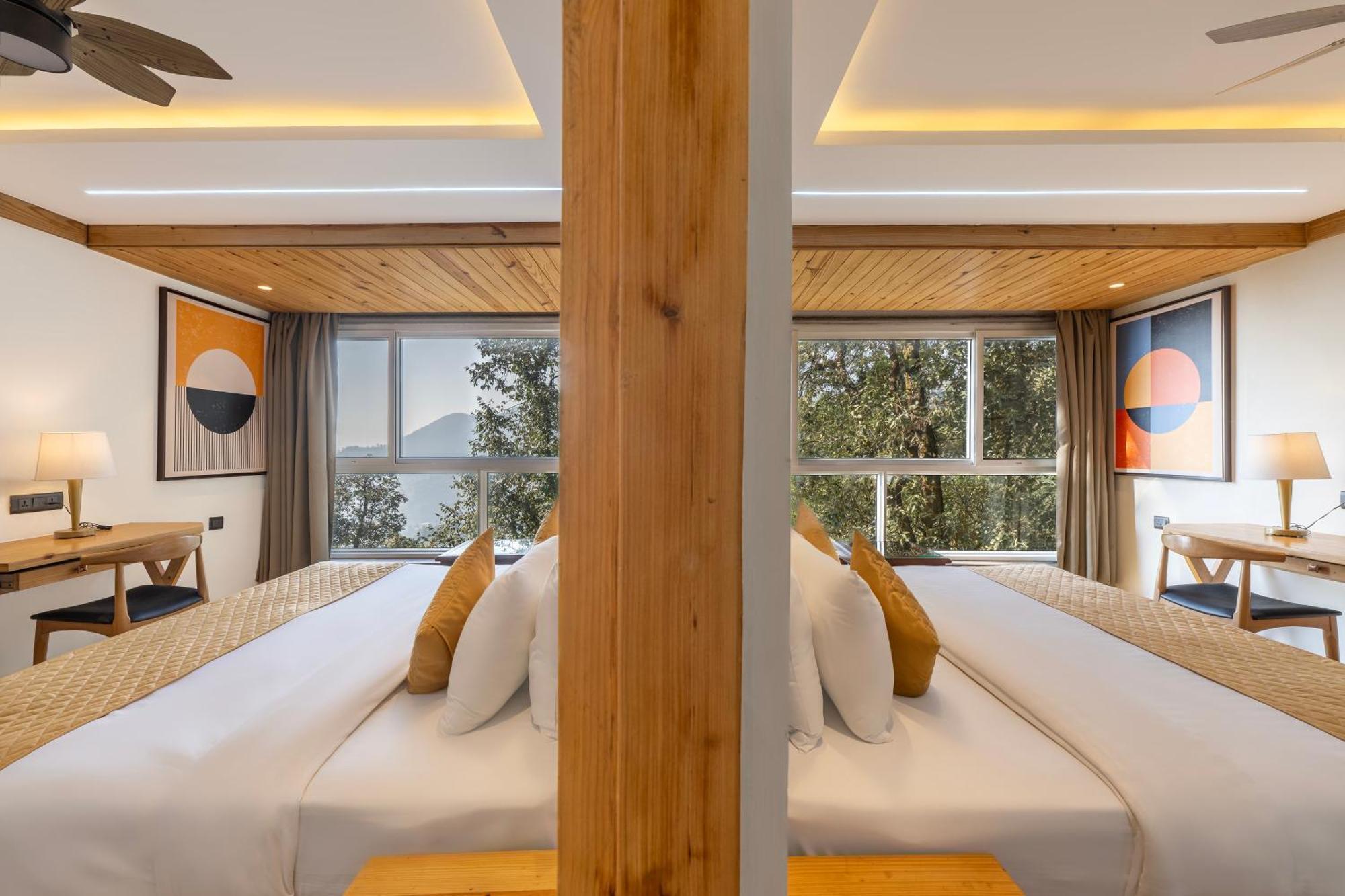 Echor Baris Resort Mussoorie Exteriör bild